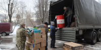 Очередную партию гуманитарной помощи отправили на передовую из Сергиево-Посадского округа - Администрация Сергиево-Посадского района