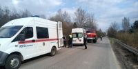 В Сергиево-Посадском округе спасатели извлекли пострадавших из смятой машины - Regions.Ru