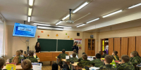 Сотрудница полиции в Сергиево-Посадском городском округе провела профилактическую беседу в школе - Администрация Сергиево-Посадского района