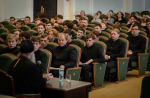 Ректор МДА епископ Кирилл встретился с поступившими студентами